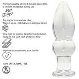 Medium Glass Butt Plug Anal Dildo - Sex Toy - Save 25% - Fast Shipping - Dildos United Kingdom Stoke-on-trent