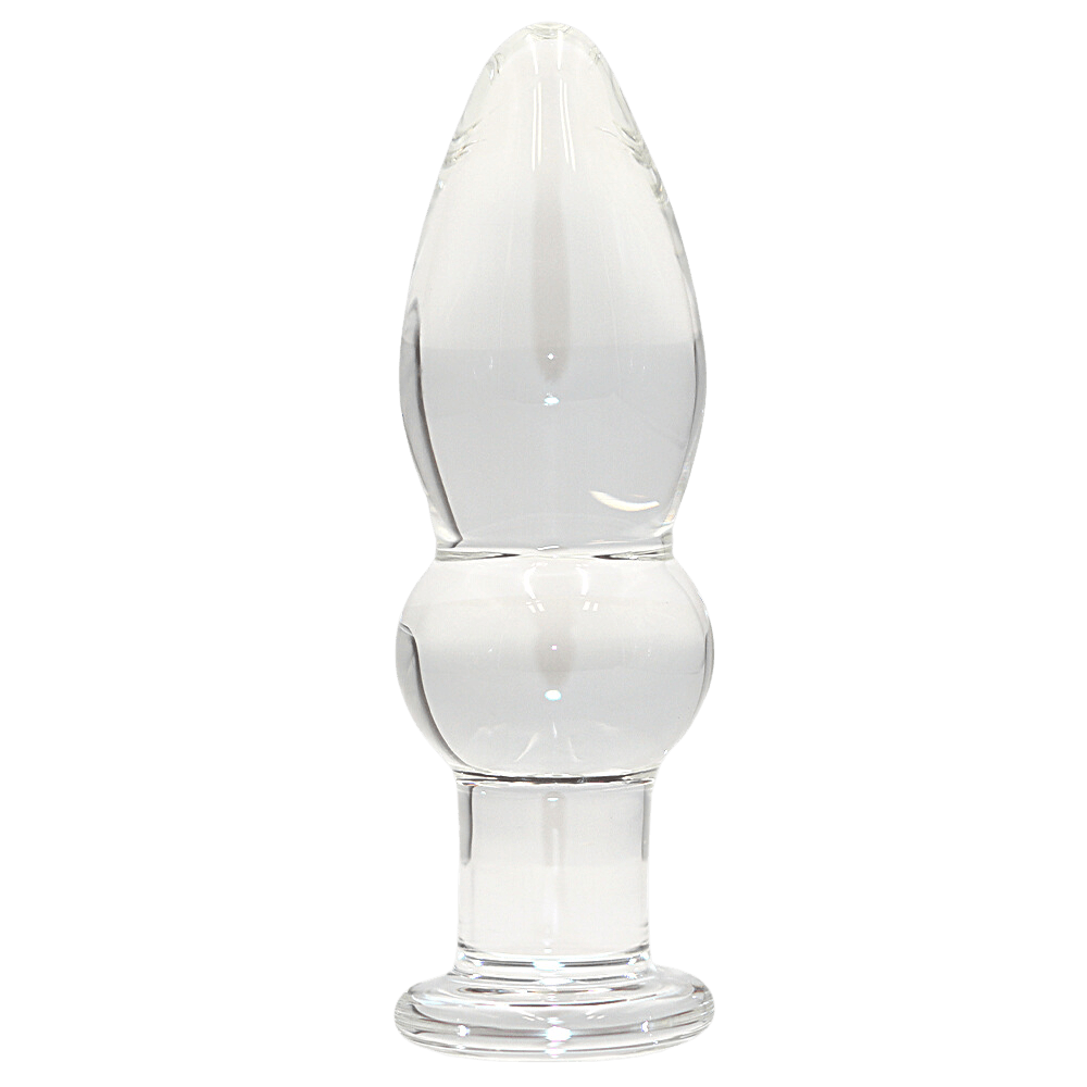 Medium Glass Butt Plug Anal Dildo - Sex Toy - Save 25% - Dildos