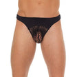Mens Black Gstring with a Net Pouch - Save 25% - Gstring with a - Fast Shipping - Sale United Kingdom Stoke-on-trent