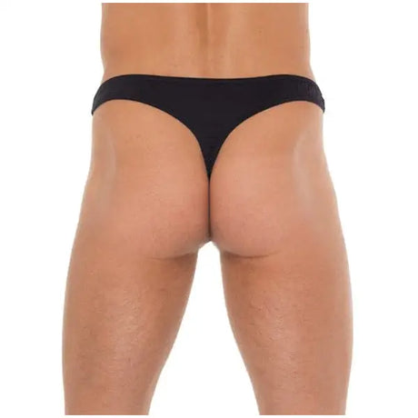 Mens Black Gstring with a Net Pouch - Save 25% - Gstring with a - Fast Shipping - Sale United Kingdom Stoke-on-trent