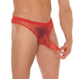 Mens Red Gstring with Penis Sleeve - Save 25% - Gstring with - Fast Shipping - Sale United Kingdom Stoke-on-trent