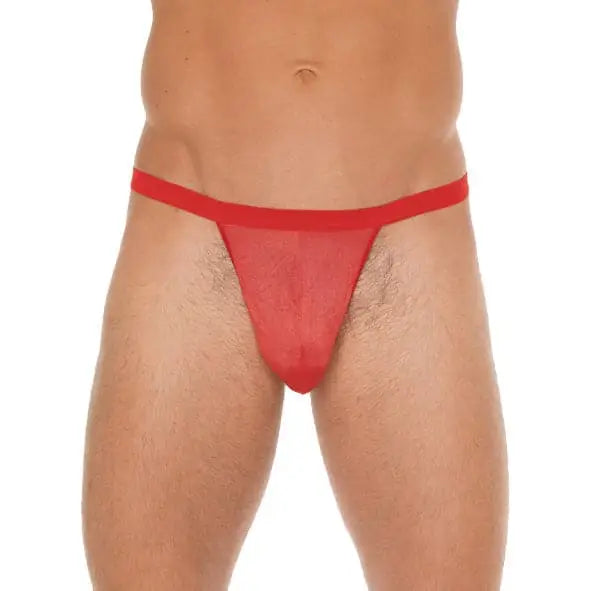 Mens Red Mesh Gstring - Save 30% - Gstring - Fast Shipping - Sale United Kingdom Stoke-on-trent