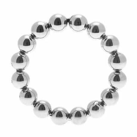 Meridian Stainless Steel Beaded Cock Ring Sm - Save 25% - Sm - Fast Shipping - Sale United Kingdom Stoke-on-trent