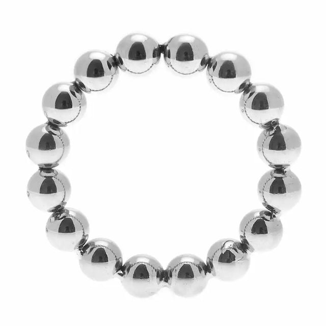 Meridian Stainless Steel Beaded Cock Ring Sm - Save 25% - Sm - Fast Shipping - Sale United Kingdom Stoke-on-trent