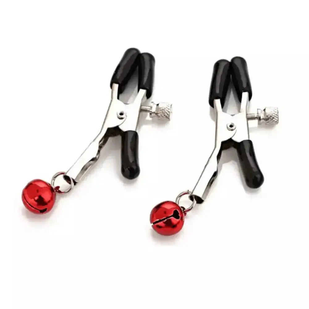 Metal Adjustable Bell Nipple Clamps Fetish Fun Sex Toy for Women/couples Uk - Original Sexy Emporium – our Exclusive Collection United