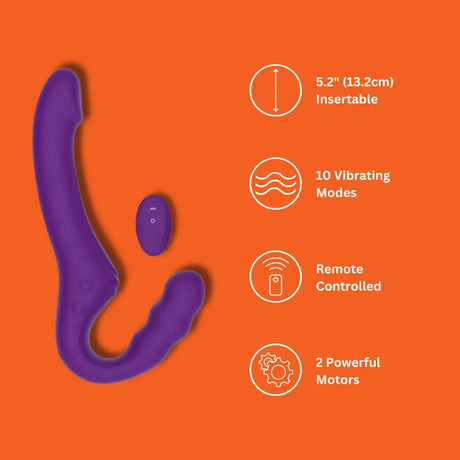 Mina Echo Remote Vibrating Strapless Strap Fast Shipping Vibrator United Kingdom Stoke on Trent