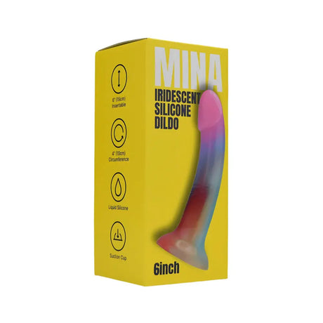 Mina Iridescent Silicone Dildo - Fast Shipping - United Kingdom Stoke-on-trent