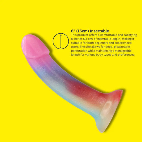 Mina Iridescent Silicone Dildo - Fast Shipping - United Kingdom Stoke-on-trent