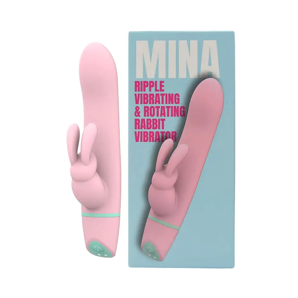 Mina Ripple Vibrating & Rotating Rabbit Vibrator Fast Shipping United Kingdom Stoke on Trent