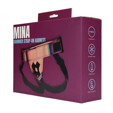Mina Shimmer Strap-on Harness - Strap-on - Fast Shipping - Harnesses United Kingdom Stoke-on-trent