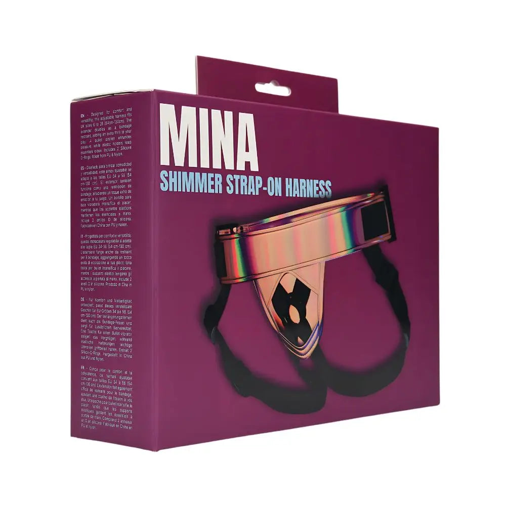Mina Shimmer Strap-on Harness - Strap-on - Fast Shipping - Harnesses United Kingdom Stoke-on-trent