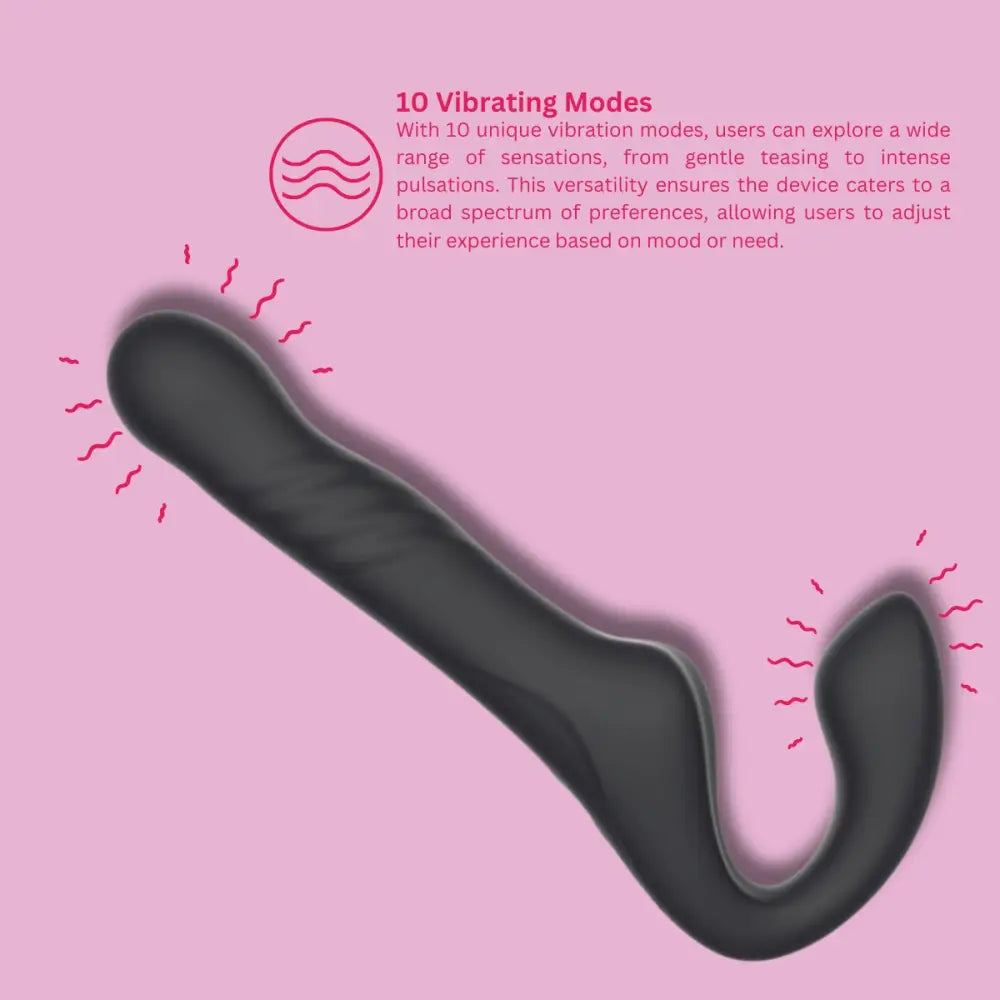 Mina Surge Remote Thrusting & Vibrating Strapless Strap Fast Shipping Vibrator United Kingdom Stoke on Trent