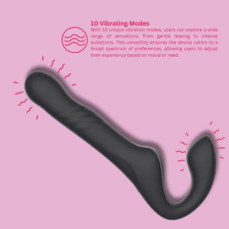 Mina Surge Remote Thrusting & Vibrating Strapless Strap Fast Shipping Vibrator United Kingdom Stoke on Trent