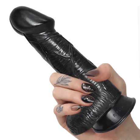 Midnight Mini Man Black Dildo: 5.5-inch Realistic Pleasure! - Sex Toys - Save 20% - 5.5-inch - Fast - Dildo United Kingdom Stoke-on-trent