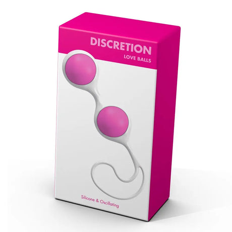 Minx Discretion Love Balls White Pink - Fast Shipping - Sex Toys United Kingdom Stoke-on-trent