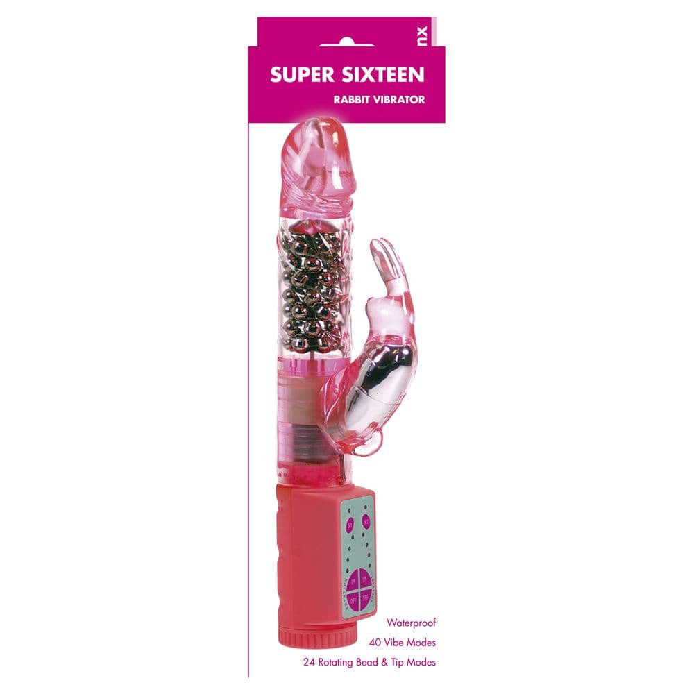 Minx Super Rabbit Vibrator Pink - Sex Toys