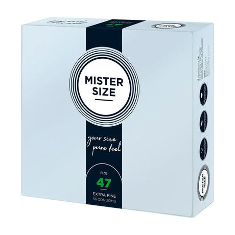 Mister Size 47mm your Pure Feel Condoms 36 Pack - Save 30% - your - Fast Shipping - Sale United Kingdom Stoke-on-trent