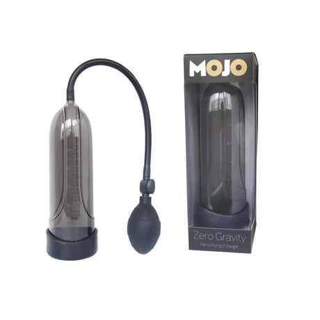 Mojo Zero Gravity Penis Pump Black - Sex Toys - Save 30% - Fast Shipping - Sale United Kingdom Stoke-on-trent