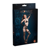 Moonlight Black Sparkle Bikini and Stocking Set one Size - Save 25% - one - Fast - Sale United Kingdom Stoke-on-trent
