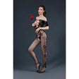 Moonlight Criss-cross Cut-out Crotchless Floral Bodystocking Black one Size - Save 25% - Criss-cross Cut-out - Sale United Kingdom
