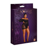Moonlight off the Shoulder Black Mini Dress Plus Size - Save 25% - off - Fast Shipping - Sale United Kingdom Stoke-on-trent