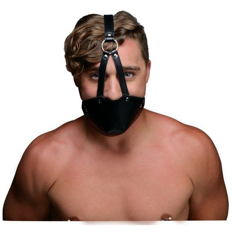 Mouth Harness with Ball Gag - Sex Toys