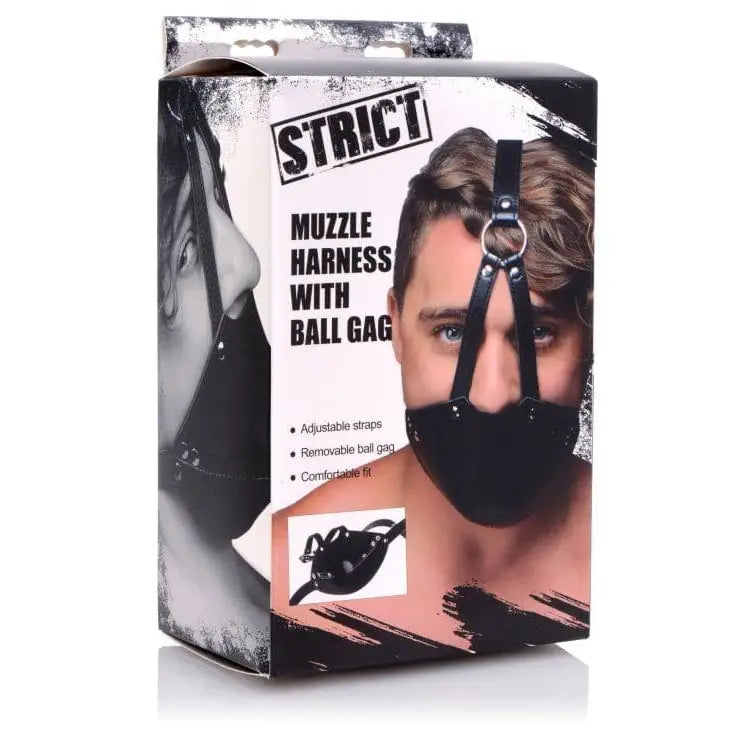 Mouth Harness with Ball Gag - Sex Toys - Save 25% - Fast Shipping - Sale United Kingdom Stoke-on-trent