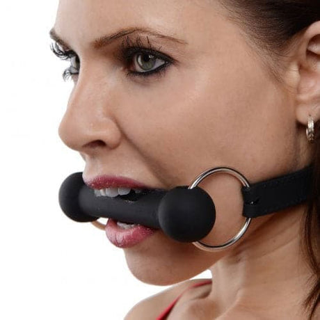 Mr. Ed Lockable Silicone Horse Bit Gag - Save 25% - Sale