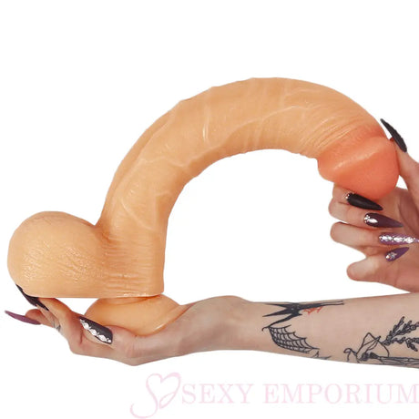 Mr Mammoth - Huge 13 Inch Dildo Flesh - Dildos - Save 25% - Fast Shipping - United Kingdom Stoke-on-trent