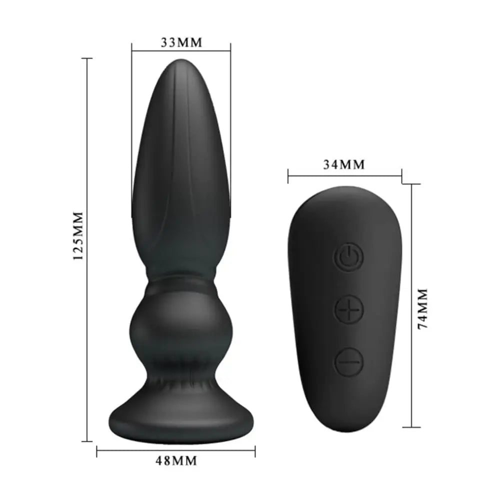 Mr Play Powerful Vibrating Anal Plug - Save 25% - Fast Shipping - Dildos United Kingdom Stoke-on-trent