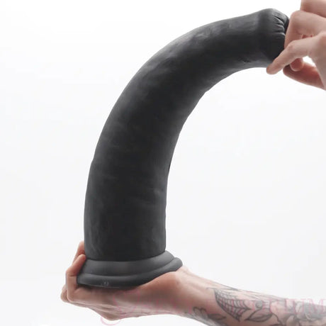 Mr Tusk’s 12.5 Inch Black Strap on Dildo with Purple Harness - Save 10% - on - Sale United Kingdom Stoke-on-trent