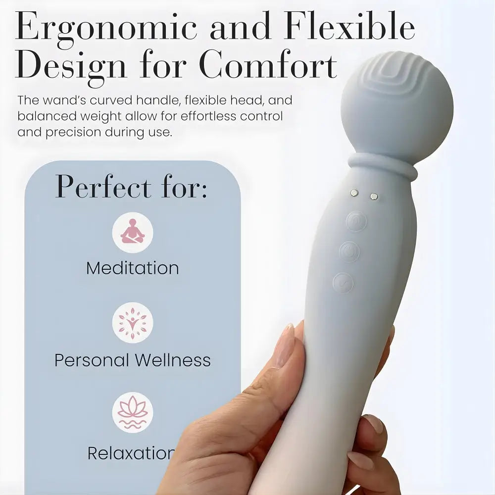 Mylo 3-in-1 Body Wand Massager Air - Save 5% - Vibrator United Kingdom Stoke-on-trent