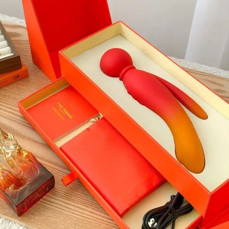 Mylo 3-in-1 Body Wand Massager Fire - Save 5% - Vibrator United Kingdom Stoke-on-trent