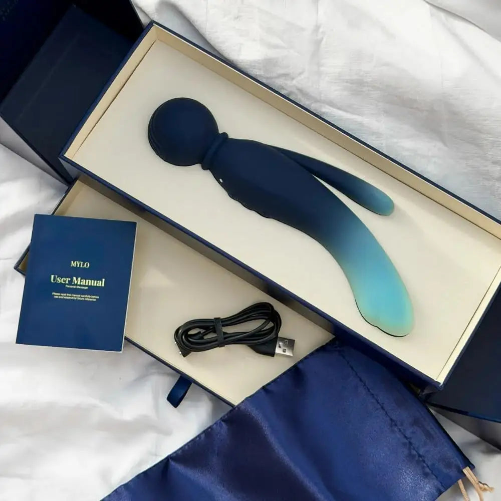 Mylo 3-in-1 Body Wand Massager Water - Save 5% - Vibrator United Kingdom Stoke-on-trent