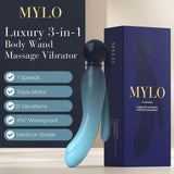 Mylo 3-in-1 Body Wand Massager Water - Save 5% - Vibrator United Kingdom Stoke-on-trent