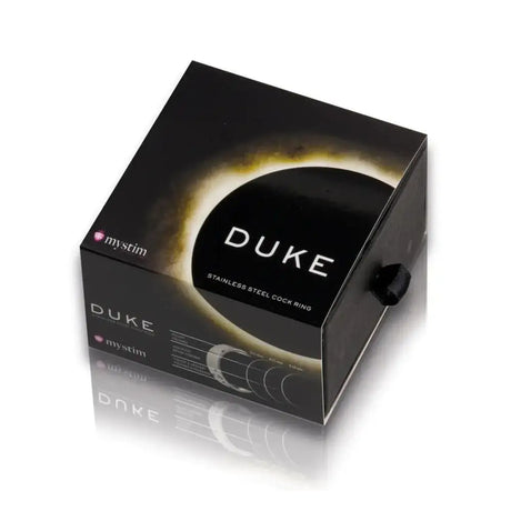 Mystim Duke Stainless Steel Polished Cock Ring - Save 25% - Mystim - Fast Shipping - Sale United Kingdom Stoke-on-trent