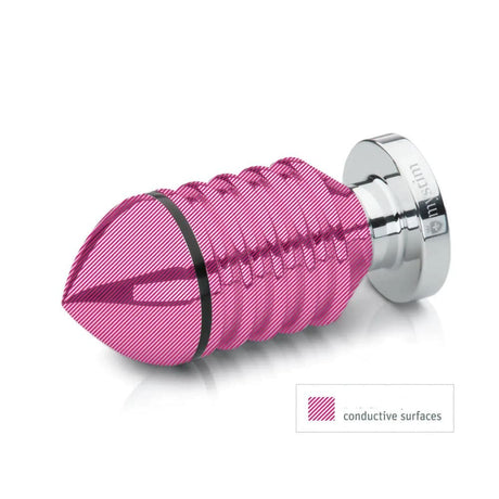 Mystim Hector Helix Large Aluminium Butt Plug - Save 30% - Sale