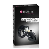 Mystim Pubic Enemy no 1 Black Edition Estim Cock Cage - Save 30% - Mystim no Estim - Fast Shipping - Sale United Kingdom Stoke-on-trent