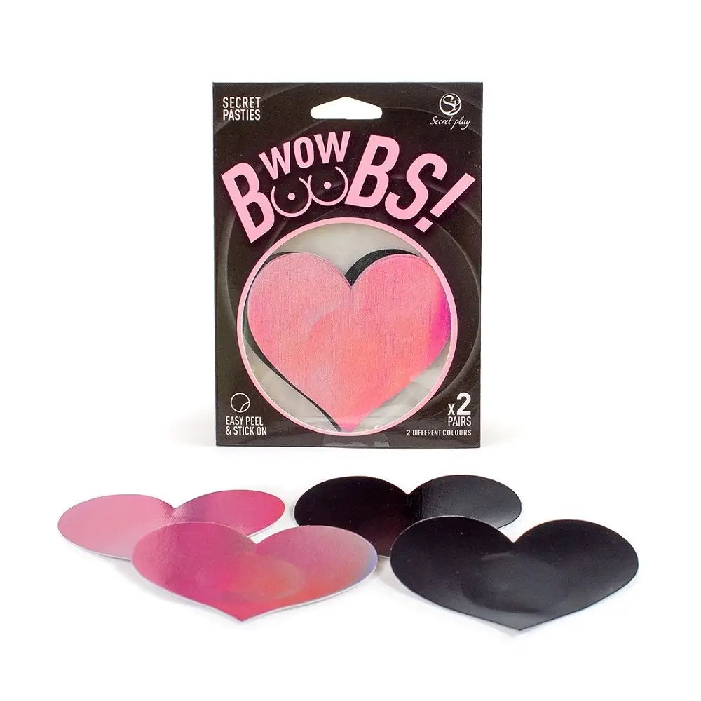 Wow Boobs! Heart Nipple Pasties - Save 25% - Fast Shipping - Sale United Kingdom Stoke-on-trent