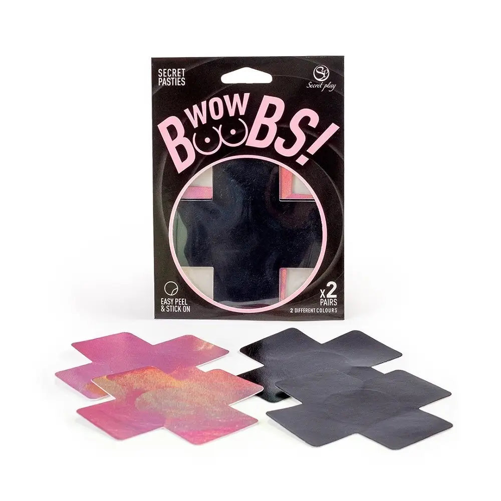 Wow Boobs! Cross Nipple Pasties - Save 25% - Fast Shipping - Sale United Kingdom Stoke-on-trent