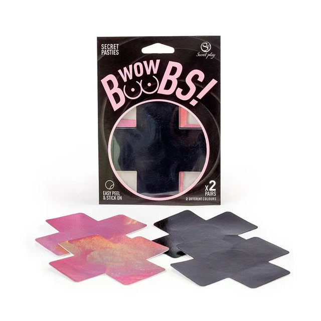 Wow Boobs! Cross Nipple Pasties - Save 25% - Fast Shipping - Sale United Kingdom Stoke-on-trent