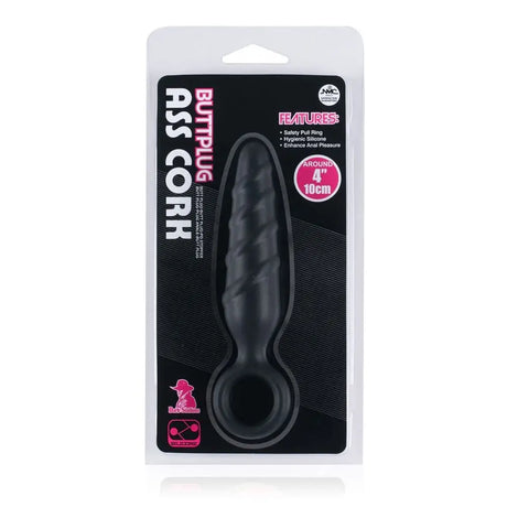 Nanma Dark Stallions Silicone Butt Plug Black 3.5in - Sex Toys - Save 25% - Fast Shipping - Sale United Kingdom Stoke-on-trent