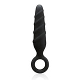 Nanma Dark Stallions Silicone Butt Plug Black 3.5in - Sex Toys - Save 25% - Fast Shipping - Sale United Kingdom Stoke-on-trent