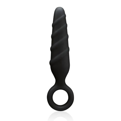 Nanma Dark Stallions Silicone Butt Plug Black 3.5in - Sex Toys - Save 25% - Fast Shipping - Sale United Kingdom Stoke-on-trent