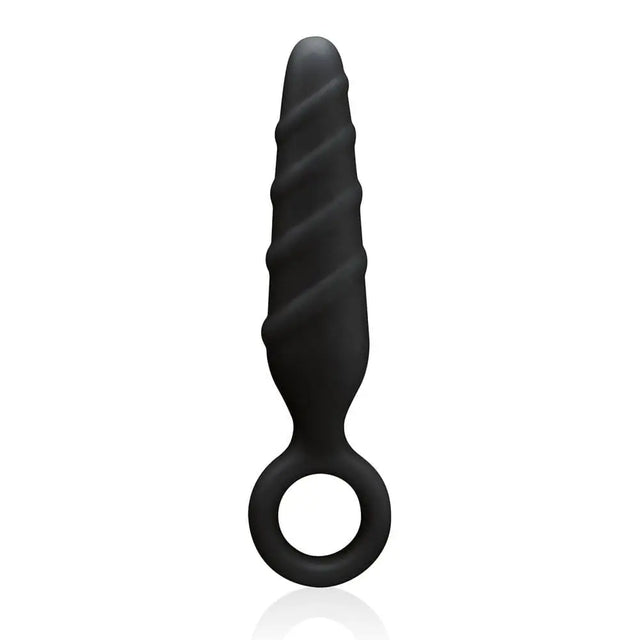 Nanma Dark Stallions Silicone Butt Plug Black 3.5in - Sex Toys - Save 25% - Fast Shipping - Sale United Kingdom Stoke-on-trent