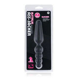 Nanma Dark Stallions Silicone Dual Butt Plug Black 7in - Sex Toys - Save 25% - Fast Shipping - Sale United Kingdom Stoke-on-trent