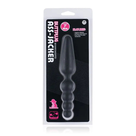 Nanma Dark Stallions Silicone Dual Butt Plug Black 7in - Sex Toys - Save 25% - Fast Shipping - Sale United Kingdom Stoke-on-trent