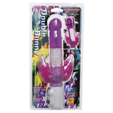 Nanma Double Bunny Purple 8in - Save 20% - Fast Shipping - Vibrator United Kingdom Stoke-on-trent