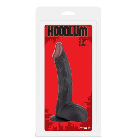Nanma Hoodlum Realistic Black 11.5in - Sex Toys - Save 25% - Fast Shipping - Dildo United Kingdom Stoke-on-trent