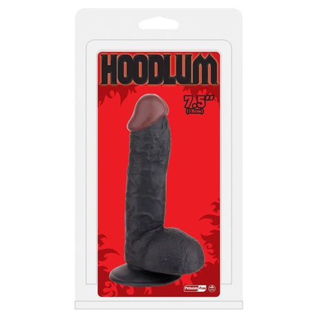 Nanma Hoodlum Realistic Black 7.5in - Sex Toys - Save 20% - Dildo